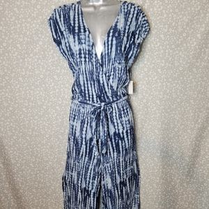 Womens Vanilla Star Short Sleeve Jumpsuit